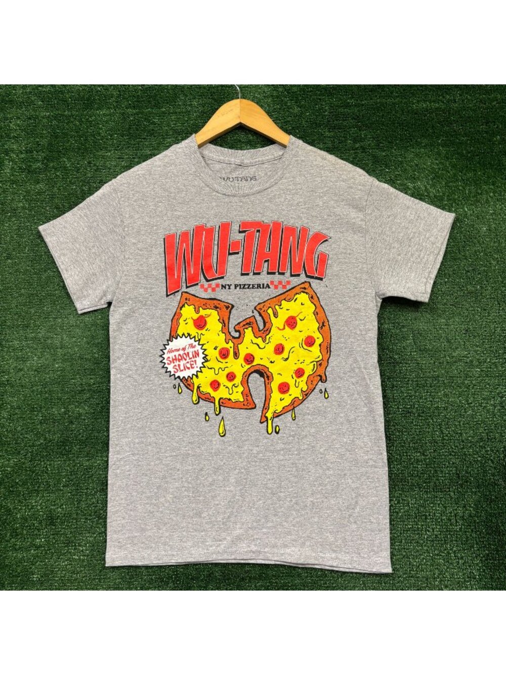 Wu-Tang Clan Wu-Tang NY Pizzeria Hip-Hop T-Shirt Size Small
